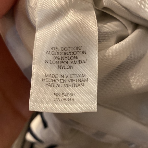 Anne Klein striped jacket size is not listed but fits like a large - Picture 4 of 5